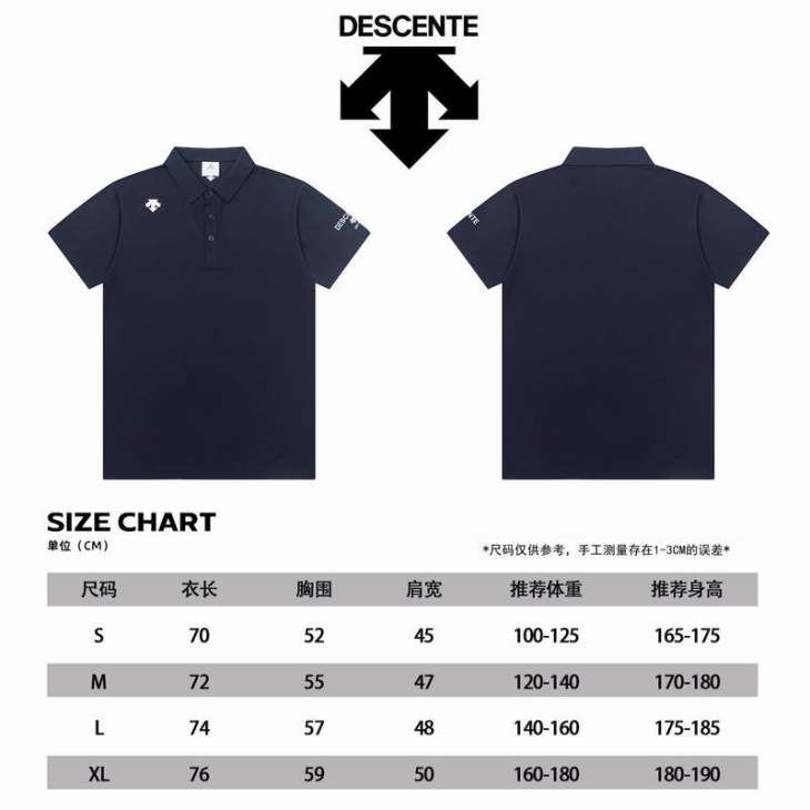 Picture of Descente Polo Shirts Short _SKUDescenteS-XLaztx1088828623